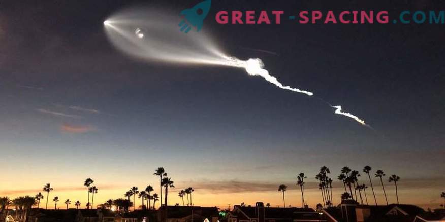 Las luces y sonidos extraños en California apuntan a un regreso de cohete