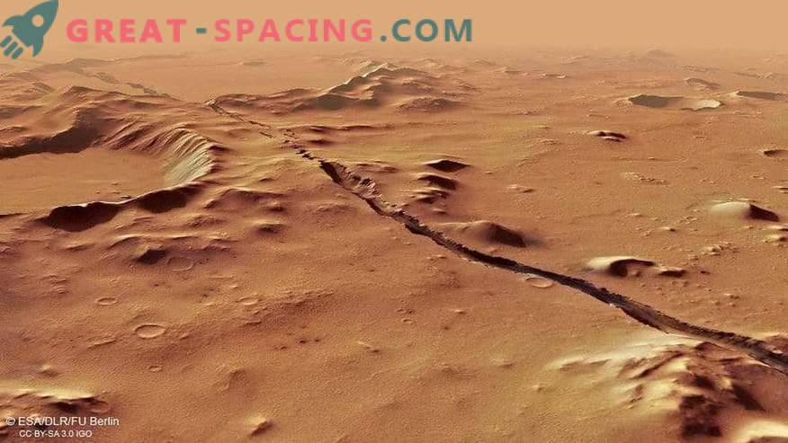 Tectónica de Marte fresca: fallas profundas en el Planeta Rojo