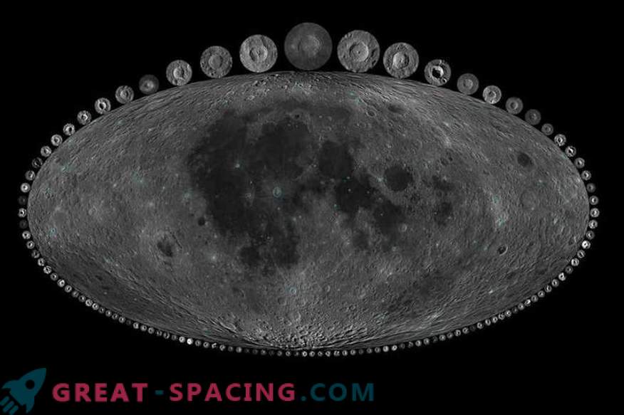 ¿Qué pueden decir los cráteres en la luna