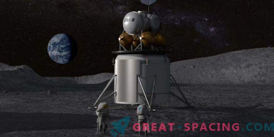 La NASA espera aterrizar astronautas en la luna en 2028 con la ayuda de compañías privadas