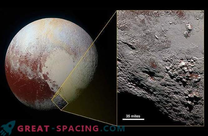 El enorme volcán de hielo de Plutón