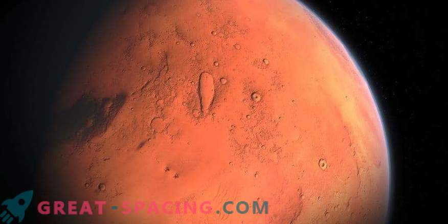 Nuevo método de detección de hielo en Marte