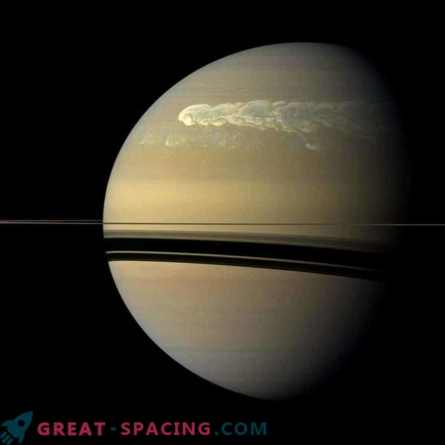 La tormenta más grande de Saturno