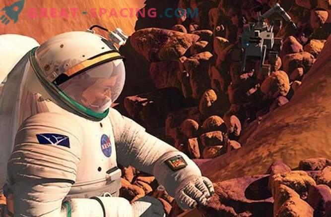 La radiación cósmica puede dañar a los astronautas cuando vuelan a Marte