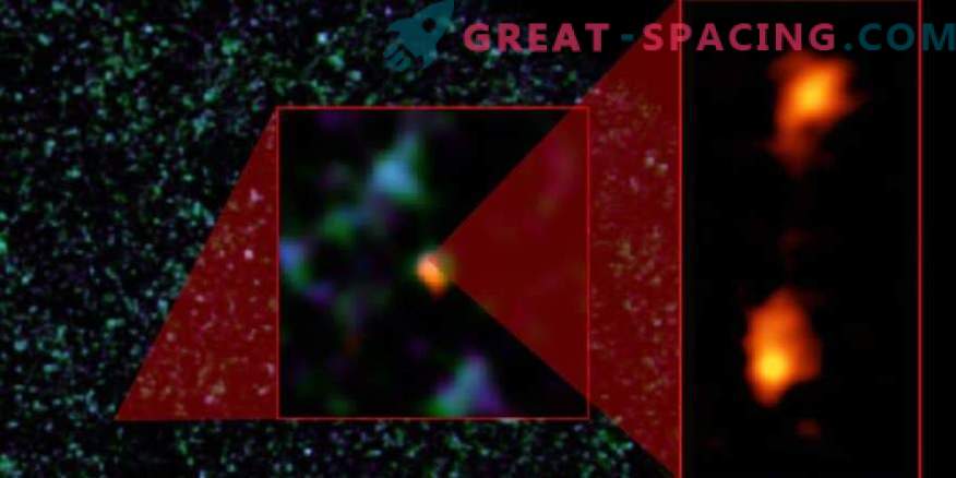 La fusión de estrellas muestra un dúo galáctico