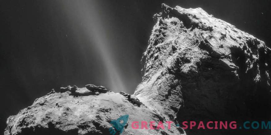 El polvo del cometa descubre la historia del sistema solar