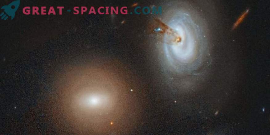 El cúmulo hambriento absorbe una galaxia indefensa