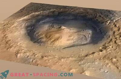 Les mystérieux monticules martiens étaient des cratères remplis de liquide
