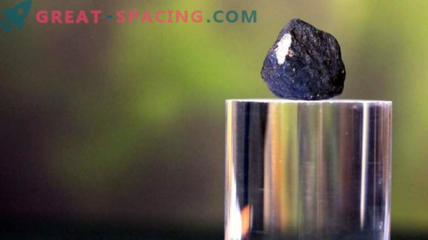 Encontró los primeros fragmentos de un meteorito de Michigan