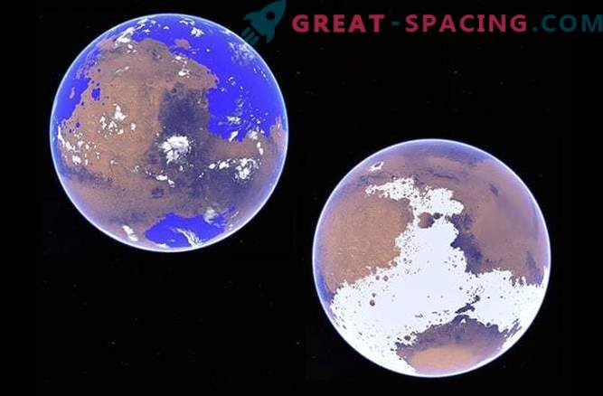 ¿Es el planeta rojo realmente un mundo helado?