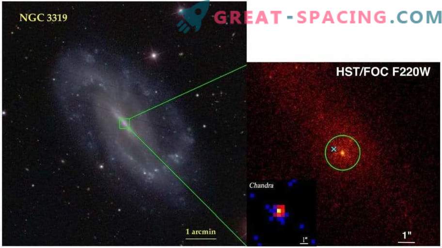 ¿Hay un agujero negro raro en la galaxia NGC 3319?