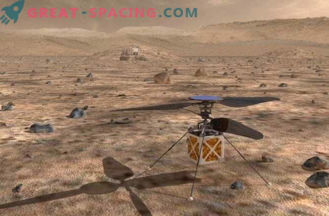 El próximo rover puede estar equipado con un helicóptero