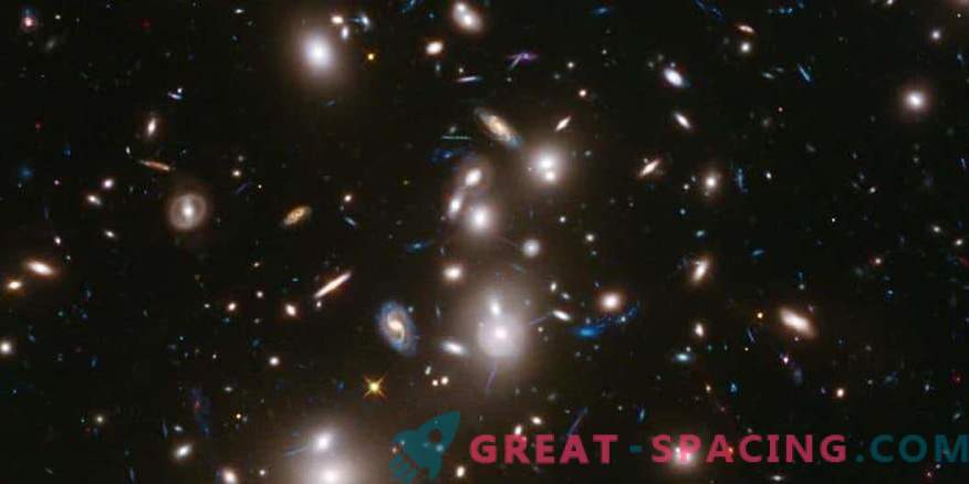 Димензиите на галаксиите во спојувањето влијаат на 