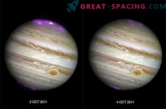 Las tormentas solares encienden un intenso resplandor de rayos X en Júpiter