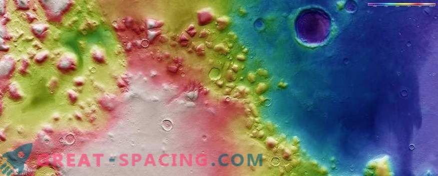 En Marte, se encuentran los depósitos más grandes de hielo de agua