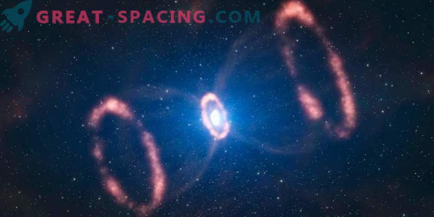 La doble explosión de la envoltura de helio creó una supernova