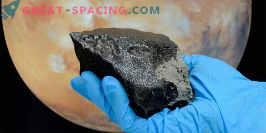 El meteorito revela nuevos datos sobre uno de los volcanes marcianos