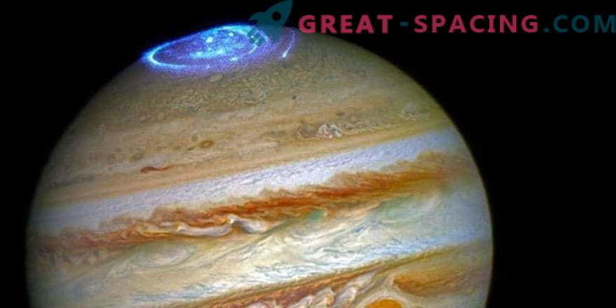 El resplandor de Júpiter misterioso
