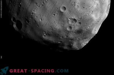 A espaçonave abordou a aproximação mais próxima com Phobos