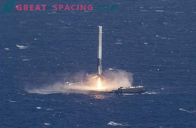 Por qué el aterrizaje del cohete SpaceX en el océano es un logro importante