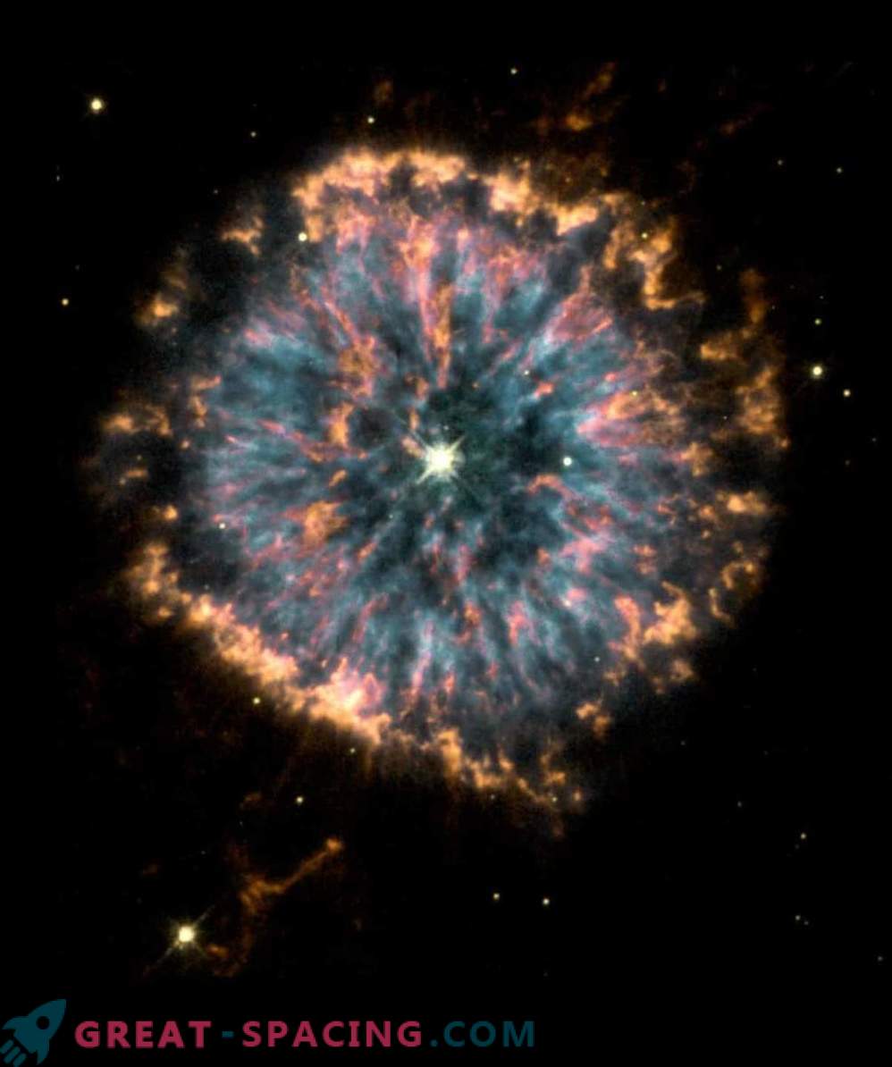Remanente de supernova con poderosa radiación de calor