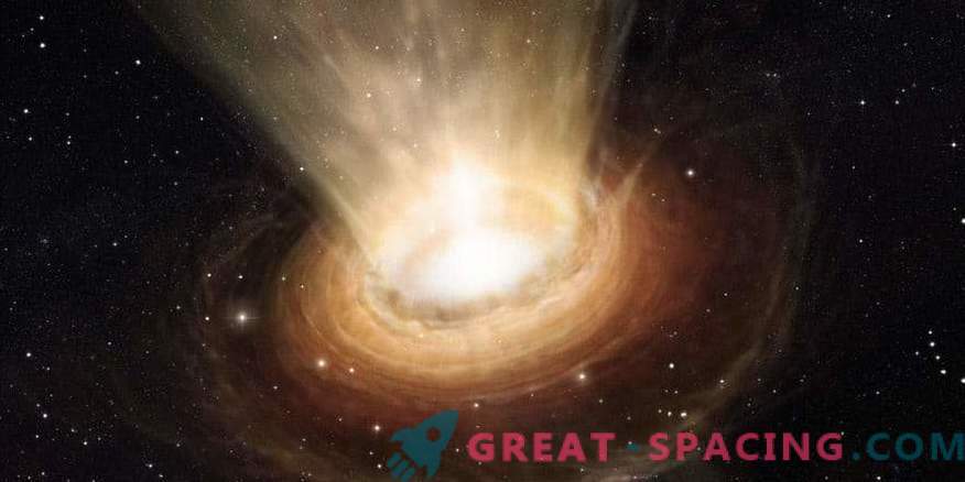 Absorción de una estrella por un agujero negro masivo