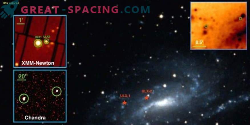 Dos fuentes de rayos X superluminales en la galaxia NGC 925