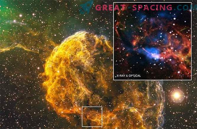 El púlsar y la nebulosa misteriosos nacen de una supernova