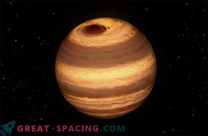 Enorme Júpiter: mientras la tormenta se desata sobre la fría 