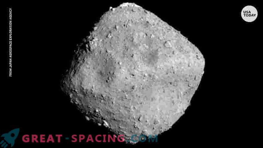 Señales de agua en la superficie del asteroide Bennu