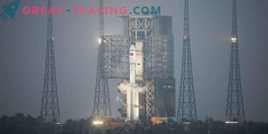 China entrega la primera carga al laboratorio espacial