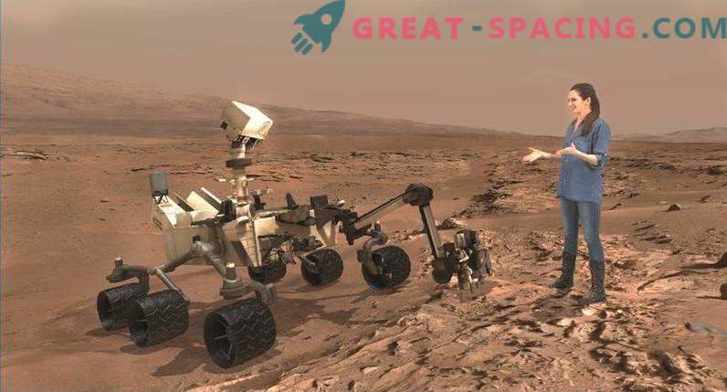 Cómo Buzz Aldrin dio un paseo virtual a Marte