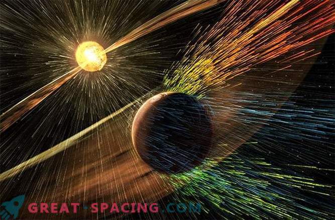 El sol empujará toda la atmósfera marciana hacia el espacio exterior