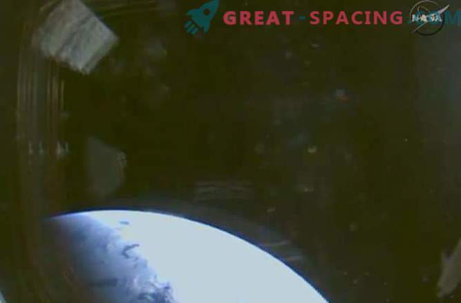 Primeras fotos tomadas de la nave espacial Orion