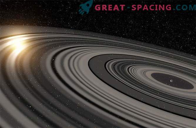 Sistema de anillos gigantes alrededor de exoplanetas