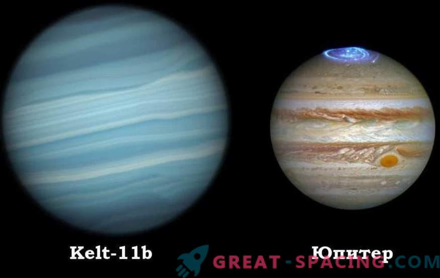 ¿Por qué se llama Kelt-11b un planeta de espuma