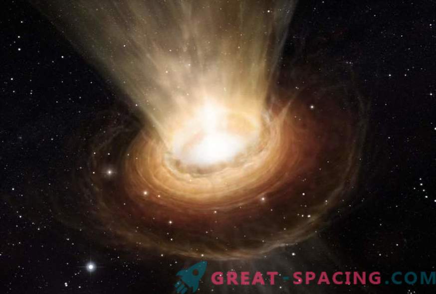 El campo magnético de un agujero negro ayudará a comprender el principio de absorción