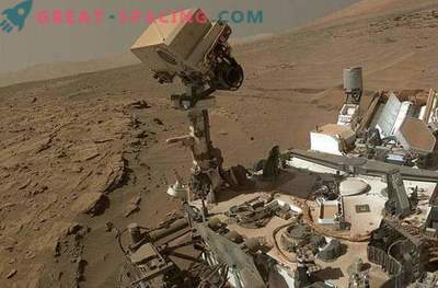 La curiosidad hizo una nueva selfie en Marte