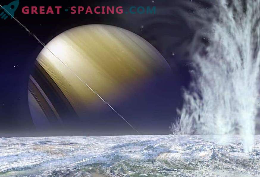 El satélite Encelado de Saturno tiene un océano debajo de su superficie