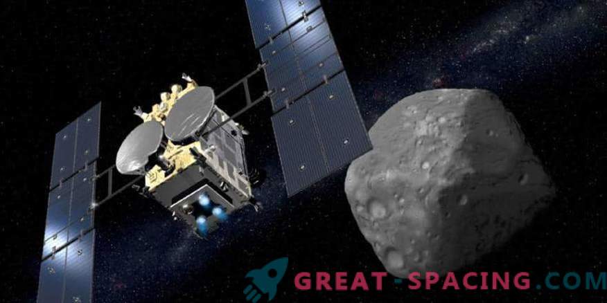 Hayabusa-2 intentará extraer la primera muestra de asteroides el próximo mes.