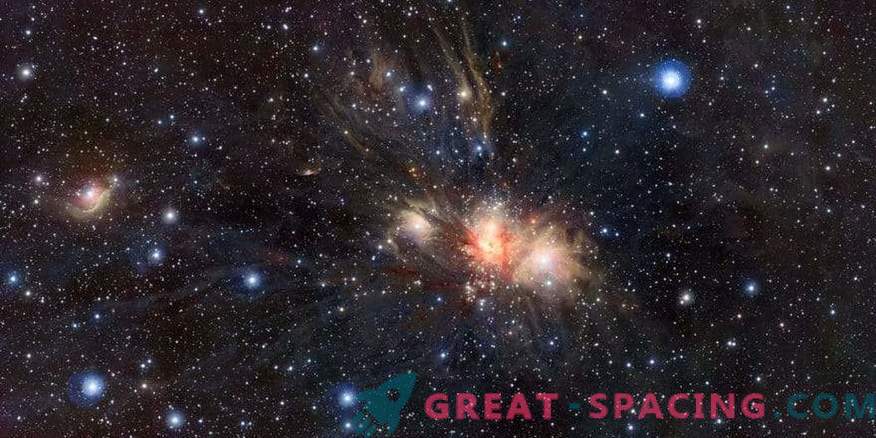 El polvo magnético explica el secreto de las estrellas infrarrojas