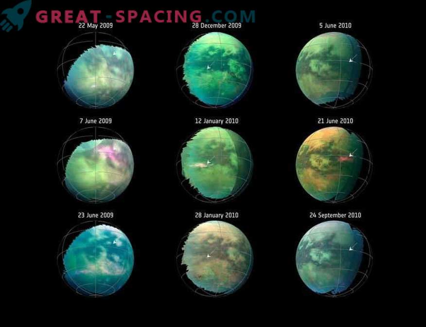 Por primera vez, las tormentas de polvo se registran en Titán