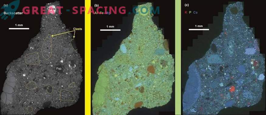 El meteorito antiguo revela las características de la topografía marciana