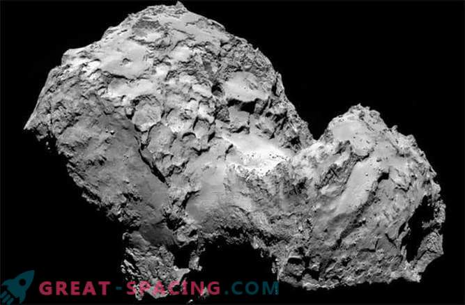 El cometa Rosetta está cubierto de polvo esponjoso