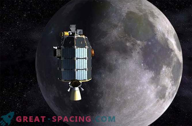 Kamikaze LADEE completó su misión en la luna con una gran oleada
