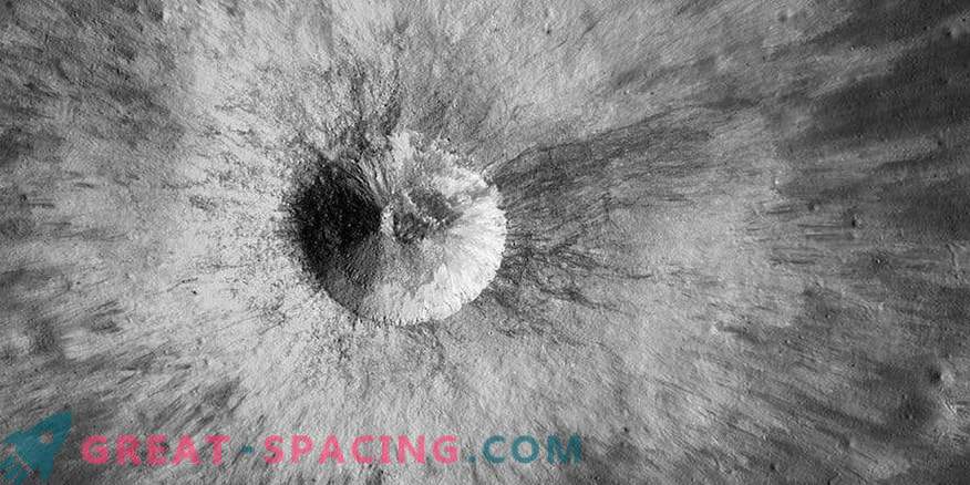 Increíble imagen del cráter de la luna