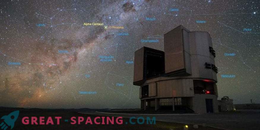 El telescopio está buscando mundos extraños en el sistema estelar vecino
