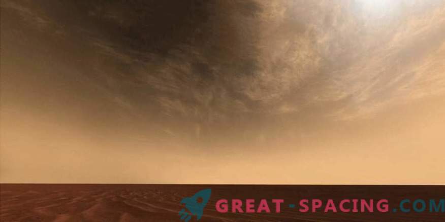 Mars-Express explorando nubes de gran altitud