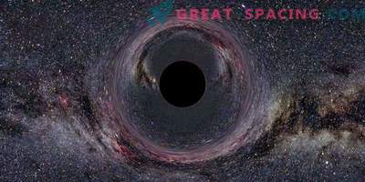 Simulación para miles de agujeros negros