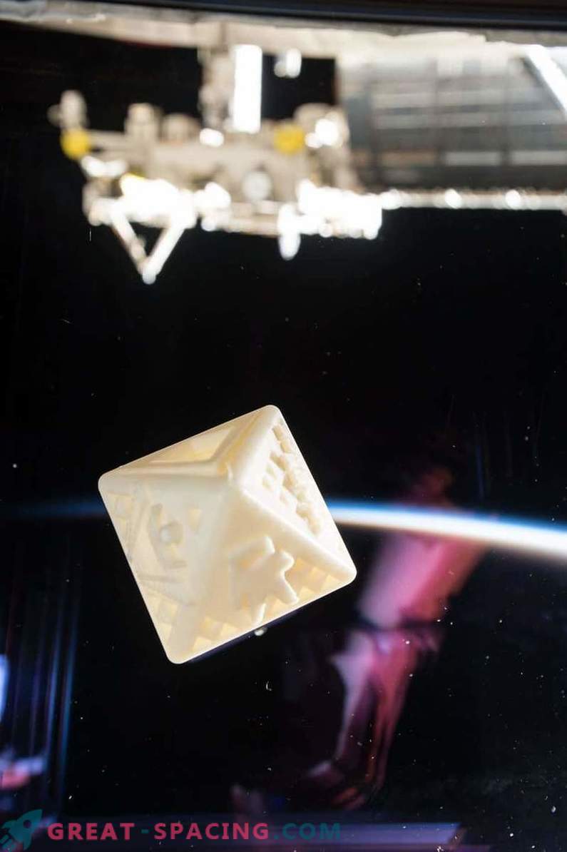 ¡El primer objeto privado impreso en 3D en el espacio!